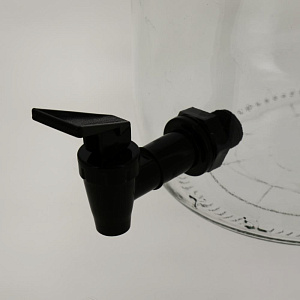 Банка для напитков 5л RENGA с краном и подставкой стекло 000000000001203281