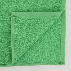 Полотенце махровое 40х70см АЛТЫН АСЫР гладкокрашеное плотность 400гр/м2 без бордюра салатовое хлопок 000000000001206083