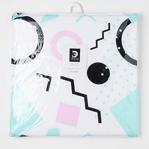 Подушка на стул Этель "Квадраты" 32х32см, репс, пл.130г/м2, 100% хлопок 4126971 000000000001200094