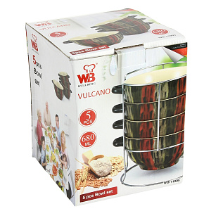 Набор бульонниц Wellberg, 5 предметов 000000000001159742