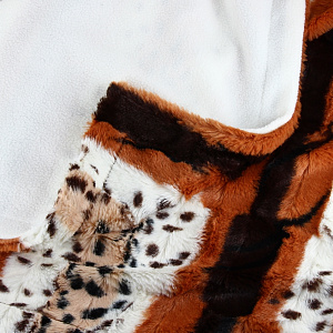 Плед меховой DE'NASTIA Рысь 200х220см 100%Полиэстер T040005 000000000001133498