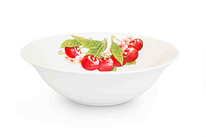 Салатник фарфор 680 мл Вишня,089362 000000000001193496