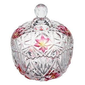 Ваза с крышкой, 12.5 см 000000000001153737