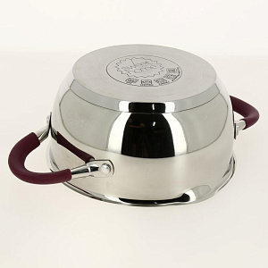 Кастрюля 2,8л SWEET HOME Кабо-Верде стеклянная крышка пароотвод нержавеющая сталь 000000000001181552