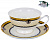 Чайная пара (чашка 250мл) BALSFORD Маркиза Аглая подарочная упаковка с бантом фарфор 000000000001193935