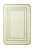 Коврик для ванны 55x80см DE'NASTIA Soft Collection memory оливковый полиэстер 000000000001215835