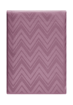 Пододеяльник 145х210см DE'NASTIA JQ зигзаг сиреневый сатин хлопок-100% 000000000001215593