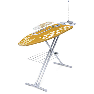 Доска гладильная 122х40см НИКА 9 в ассортименте металл/хлопок 000000000001222386