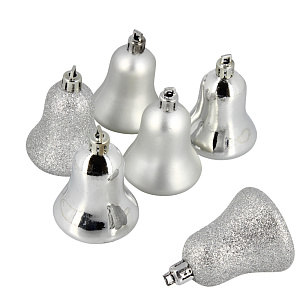 Набор декоративных украшений Колокольчик Посуда Центр, 6 см, 6 шт. 000000000001161775