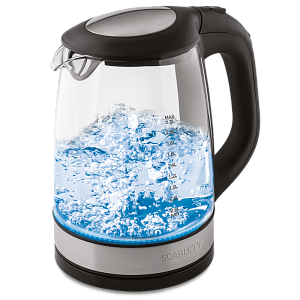 Чайник электрический SCARLETT 2,2л стекляный 2200Вт CRYSTAL PRO «Safe Work», SC-EK27G19 000000000001201394