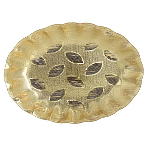 Блюдо овальное Золото, 30.5 см 000000000001176208