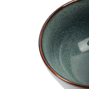 Салатник 11см темно-зеленый глазурованная керамика 000000000001213870