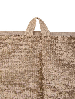 Полотенце махровое 70х130см LUCKY Итальянский бордюр капучино хлопок 100% 000000000001225076