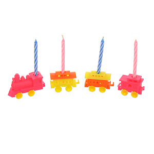 Свечи для торта Rio с 4 подставками Fackelmann, 6 шт. 000000000001138740