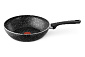 Сковорода Вок 28см TEFAL BRUT индукция алюминий 042 20 628/042 36 628