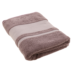 Полотенце 70х130см Dina Me бордюр репс темно-розовое 100% хлопок 000000000001208713