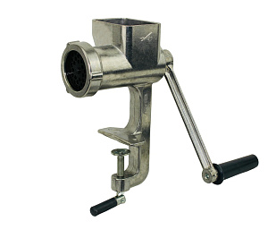 Мясорубка бытовая АВИОТЕХ шнековая с ручным приводом алюминий 000000000001214875