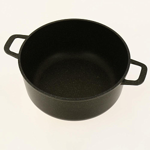 Кастрюля 3л TIMA Мускат стеклянная крышка утолщенное дно ИНДУКЦИЯ алюминий 000000000001190503