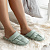 Туфли домашние-тапки р.40-41 LUCKY стеганые зеленый полиэстер 000000000001214581