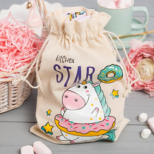 Набор кухонный в мешочке Kitchen star (полотенце + формочки для печенья) 4685253 000000000001200858