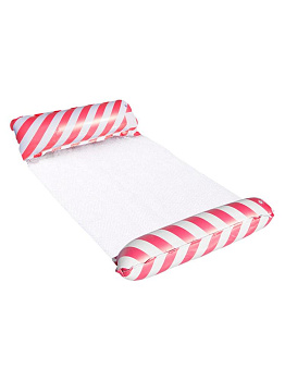 Матрас-гамак 130х170см для плавания полосы в ассортименте ПВХ/нейлоновая ткань 000000000001227375