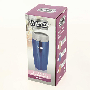 Термокружка 480мл VITESSE оранжевая нержавеющая сталь VS-2638 000000000001193431