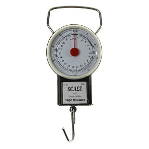 Безмен LUAZON HOME до22кг цена деления 250г механический черный металл 000000000001186371