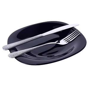 CARINE WHITE&BLACK Набор столовой посуды 18 предметов LUMINARC стекло 000000000001061168