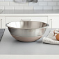 Миска для смешивания продуктов 28,8см 3,7л DE'NASTIA силиконовое дно бежевый нержавеющая сталь