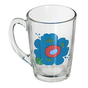 Кружка Яркие цветы ОСЗ, 300мл 000000000001151618