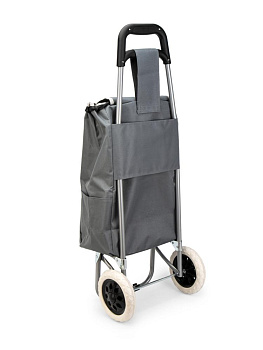 Сумка-тележка на колесах 85х35х27см/сумка 45х26х16см до 25кг на 30л серый оксфорд 000000000001223981