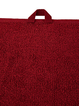 Полотенце махровое 50х90см СОФТИ Ринг темно-вишневый хлопок 100% 000000000001219606