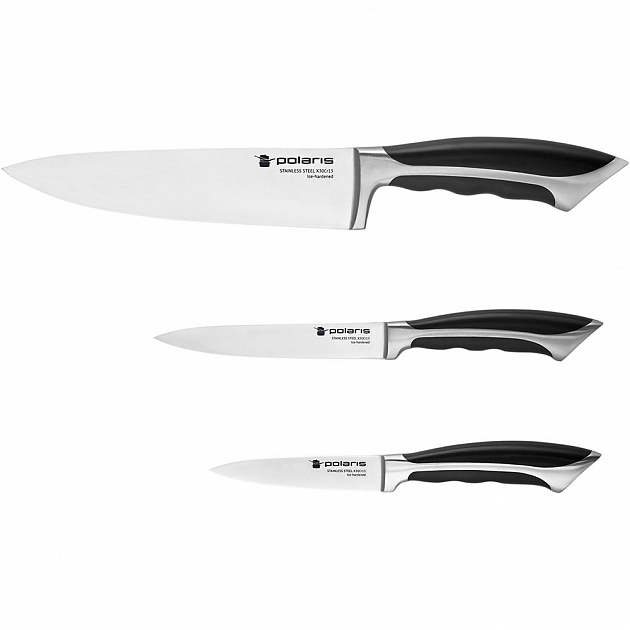 Набор ножей 3 предмета POLARIS Millennium-3SS нержавеющая сталь 000000000001210908