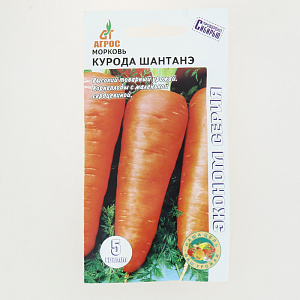 Семена Морковь 5г АГРОС Sakata Курода Шантанэ F1 ЭКОНОМ 000000000001210130