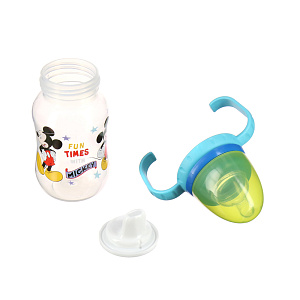 Бутылочка с соской от 6 месяцев Микки и Минни  Lubby&Disney baby, 250мл 000000000001135535