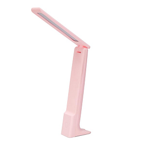 Лампа настольная с аккумулятором 41см Juba розовая 000000000001222743