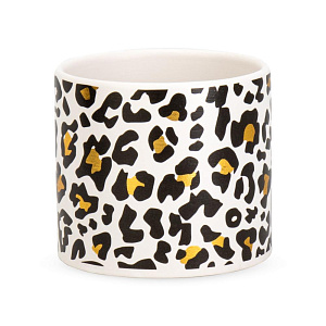 Кашпо 10х9см 0,45л Лео керамика 000000000001225870