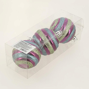 Набор шаров Детство 6смх3шт фуксия PC04130 000000000001180124