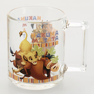 КОРОЛЬ ЛЕВ Кружка 250мл ОСЗ Фитнес стекло 000000000001205461