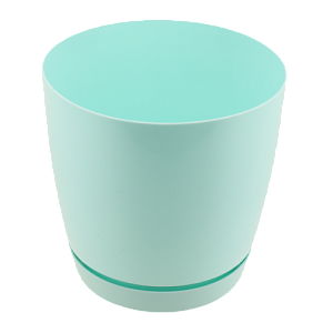 Горшок для цветов 2л h145мм D150мм GARDENPLAST ФРЕЗИЯ №1 мятный пластик 000000000001207363