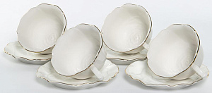 Набор чайный 8 предметов (чашка 220мл-4шт/блюдце-4шт) BALSFORD БЕАТРИЧЕ фарфор 000000000001212784