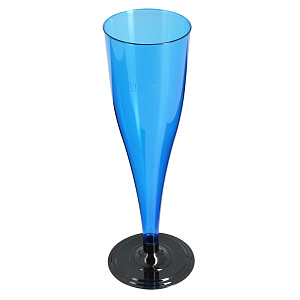 Набор одноразовых фужеров для шампанского Фопос, 180мл, пластик, 6 шт. 000000000001006166