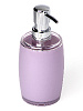 Диспенсер для жидкого мыла DE'NASTIA овал лаванда пластик