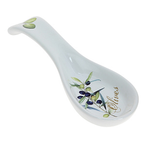 Подставка под ложку Оливки Matissa, 23х8х2.8 см 000000000001152612