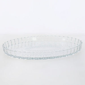 Блюдо сервировочное 31,5х21,5см NOVA иранское стекло 000000000001209534