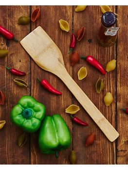 Лопатка 30х6см LUCKY бамбук POC46350-23-99/RMCA-2021 Лопатка 30х6см LUCKY бамбук POC46350-23-99/RMCA-2021 000000000001219312