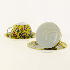 ОБЕЗЬЯНЫ Чайная пара 250мл 86-2077 1+1 000000000001138940