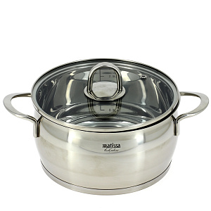 Кастрюля с крышкой Премьер Matissa, 3.2л 000000000001008742