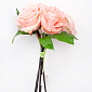 Цветок искусственный "Композиция" 5 бутонов 39см R010772