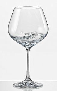 Набор бокалов для вина 2шт 570мл BOHEMIA CRISTAL Турбуленция стекло 000000000001172631